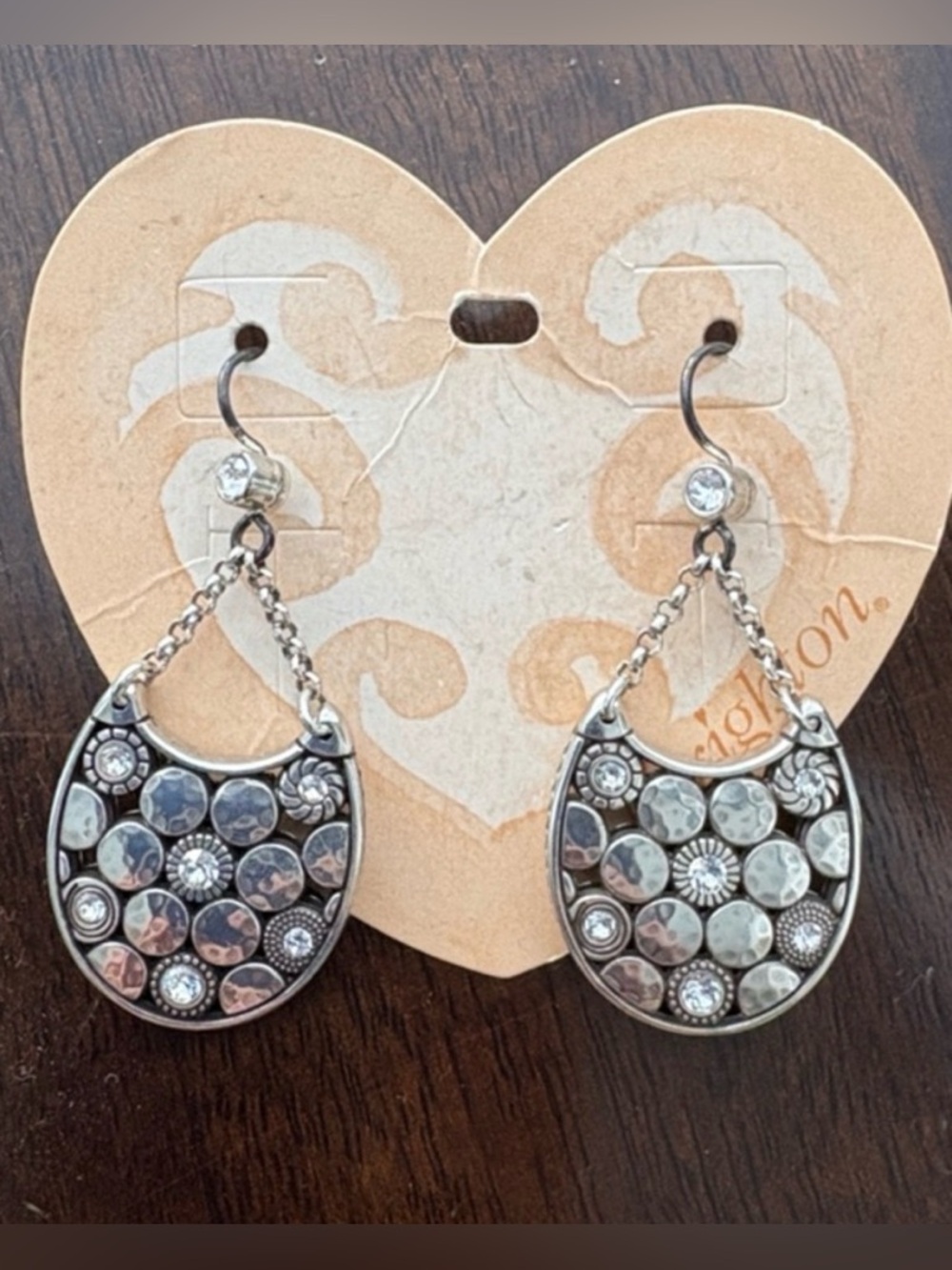 Brighton Pebble Luna French Wire Dangle Earrings